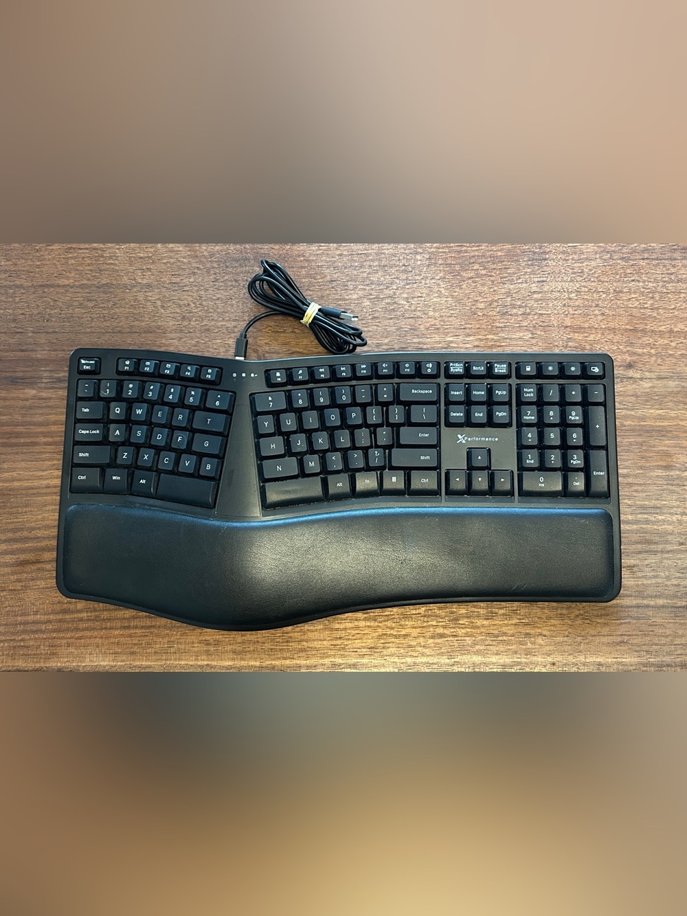 X9 Performance Rechargeable Split Economic Keyboard Model: X9RFERGOKEY